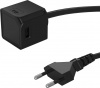 Фото товара Сетевое З/У Allocacoc USBcube Extended A+C Black (10467BK/EUACMC)