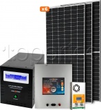Фото Солнечная электростанция LogicPower 4kW LiFePO4 АКБ 4.3kWh 90 Ah Премиум (20329)