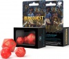 Фото товара Набор кубиков для настольных игр Q-Workshop RuneQuest Red Gold Expansion (SRQE53)