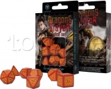 Фото Набор кубиков для настольных игр Q-Workshop Dragon Slayer Red Orange (SDRS1D)