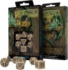 Фото товара Набор кубиков для настольных игр Q-Workshop Celtic 3D Revised Beige Black (SCER18)