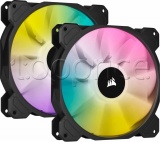 Фото Набор вентиляторов Corsair iCUE SP140 RGB Elite Dual Pack (CO-9050111-WW)