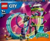Фото товара Конструктор LEGO City Stuntz Невероятная задача для каскадеров (60361)