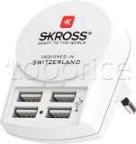 Фото Сетевое З/У Skross Euro USB Charger 4xA (1.302422)