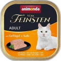 Фото Консервы для кошек Animonda Vom Feinsten Adult With Poultry + Veal 100 г (AM-83200)