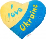 Фото Подушка Тигрес Сердце Я люблю Украину (ПД-0121)