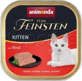 Фото Консервы для кошек Animonda Vom Feinsten Kitten With Beef 100 г (AM-83220)