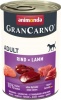 Фото товара Консервы для собак Animonda GranCarno Adult Beef + Lamb 400 г (AM-82733)