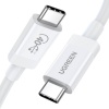 Фото товара Кабель USB-C -> USB-C UGREEN US506 100W 0.8 м White (40113)