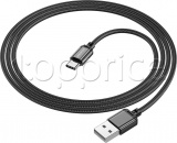 Фото Кабель USB -> Type-C Borofone BX87 1 м Black (BX87CB)