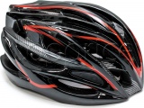 Фото Шлем велосипедный FSK AH404 size 56-63см Black/Red (HEAD-026)