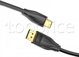 Фото Кабель USB Type C -> DisplayPort v1.4 Vention 1м Black (CGYBF)