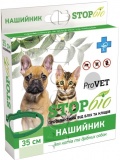 Фото Ошейник антиблошиный ProVET Стоп Био для кошек и мелких собак 35 см (PR020118)