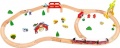 Фото Игровой набор Ecotoys Деревянный Железная дорога с поездом (HM180995)