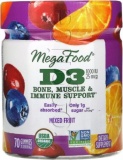 Фото Витамин D3 MegaFood Wellness 1000 IU 70 желейных конфет (MGF10412)