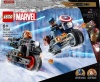 Фото товара Конструктор LEGO Marvel Мотоциклы Черной Вдовы и Капитана Америка (76260)