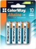 Фото товара Батарейки ColorWay Alkaline Power AA/LR06 BL 8 шт. (CW-BALR06-8BL)