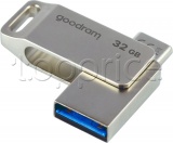 Фото USB флеш накопитель 32GB GoodRam ODA3 Silver (ODA3-0320S0R11)