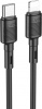 Фото товара Кабель USB Type C -> Lightning Hoco X83 1 м Black (6931474770844)