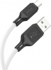 Фото товара Кабель USB -> micro-USB Hoco X90 1 м White (6931474788436)