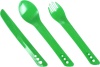 Фото товара Набор столовых приборов Lifeventure Ellipse Cutlery Green (75012)
