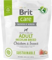 Фото Корм для собак Brit Care Dog Sustainable Adult Medium Breed 1 кг (172175)