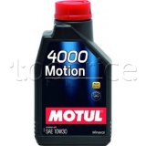 Фото Моторное масло Motul 4100 4000 Motion 10W-30 2л
