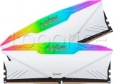 Фото Модуль памяти Apacer DDR4 16GB 2x8GB 3200MHz NOX RGB White (AH4U16G32C28YNWAA-2)