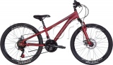 Фото Велосипед Discovery Rider AM DD St Red/Black 24" рама-11.5" 2022 (OPS-DIS-24-309)