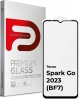 Фото товара Защитное стекло для Tecno Spark Go 2023 ArmorStandart Full Glue Black (ARM67167)