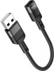 Фото товара Адаптер OTG USB3.2 Gen1 -> Type-C Hoco U107 Black (6931474789976)