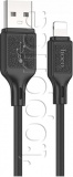 Фото Кабель USB -> Lightning Hoco X90 1 м Black (6931474788405)