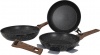 Фото товара Набор посуды Gimex Frying Pan Set 3 Black (6979264)