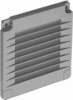 Фото товара Вентиляционная решетка airRoxy 150x150 Grey (02-317)