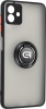 Фото товара Чехол для Samsung Galaxy A04 A045 ArmorStandart Frosted Matte Ring Black (ARM68342)