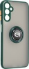 Фото товара Чехол для Samsung Galaxy A14 4G/A14 5G ArmorStandart Frosted Matte Ring Dark Green (ARM68351)