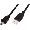 Фото товара Кабель USB2.0 AM -> mini-USB 5pin Digitus Ednet 1 м Black (84127)