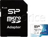Фото Карта памяти micro SDXC 64GB Silicon Power UHS-I Superior Pro Color (SP064GBSTXDU3V20AB)