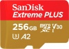 Фото товара Карта памяти micro SDXC 256GB SanDisk Extreme Plus UHS-I V30 U3 (SDSQXBD-256G-GN6MA)