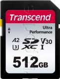 Фото Карта памяти SDXC 512GB Transcend UHS-I U3 (TS512GSDC340S)