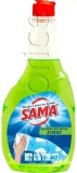 Фото Чистящее средство для стекла Sama Яблоко запаска 500 мл (4820270630211)