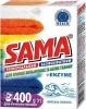 Фото товара Стиральный порошок Sama Color Ручной Морская свежесть 400 г (4820270630372)
