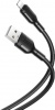 Фото товара Кабель USB -> Lightning XO NB212 1м 2.1A Black (XO-NB212i-BK)