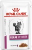 Фото товара Корм для котов Royal Canin Renal Cat Fish кусочки в соусе 85 г (40670019/9003579000526)