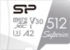 Фото товара Карта памяти micro SDXC 512GB Silicon Power U3 A1 V30 Superior Color (SP512GBSTXDA2V20SP)