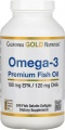Фото Омега-3 Рыбий жир California Gold Nutrition Premium 240 желатиновых капсул (CGN01330)