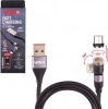 Фото товара Кабель USB -> micro-USB Voin 2м Black 3A (VC-6602M BK)