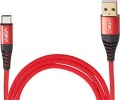Фото Кабель USB -> USB Type C Voin 1м Red 3A (CC-4201C RD)