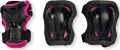 Фото Комплект защиты Rollerblade Skate Gear Jr XXXS Black/Pink (069P0300-7Y9_XXXS)