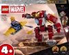 Фото товара Конструктор LEGO Marvel Халкбастер Железного Человека против Таноса (76263)